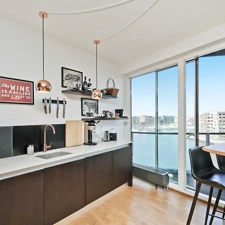 Appartement Copenhagen Unique Waterfront Penthouse Copenhague